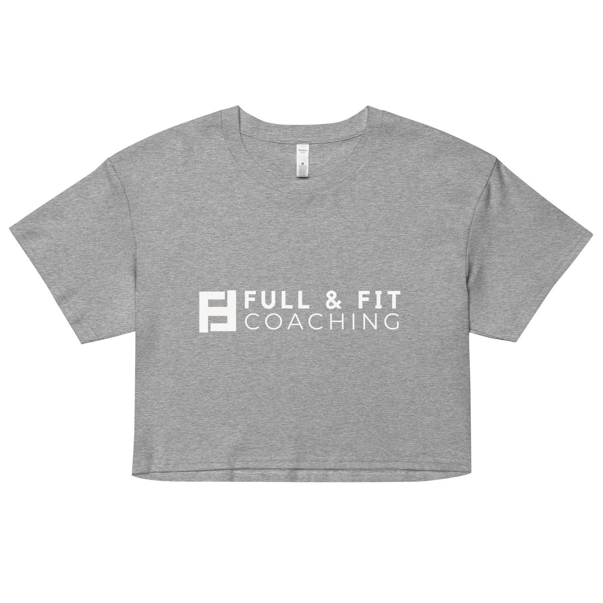 Women’s Crop Top (White Logo)