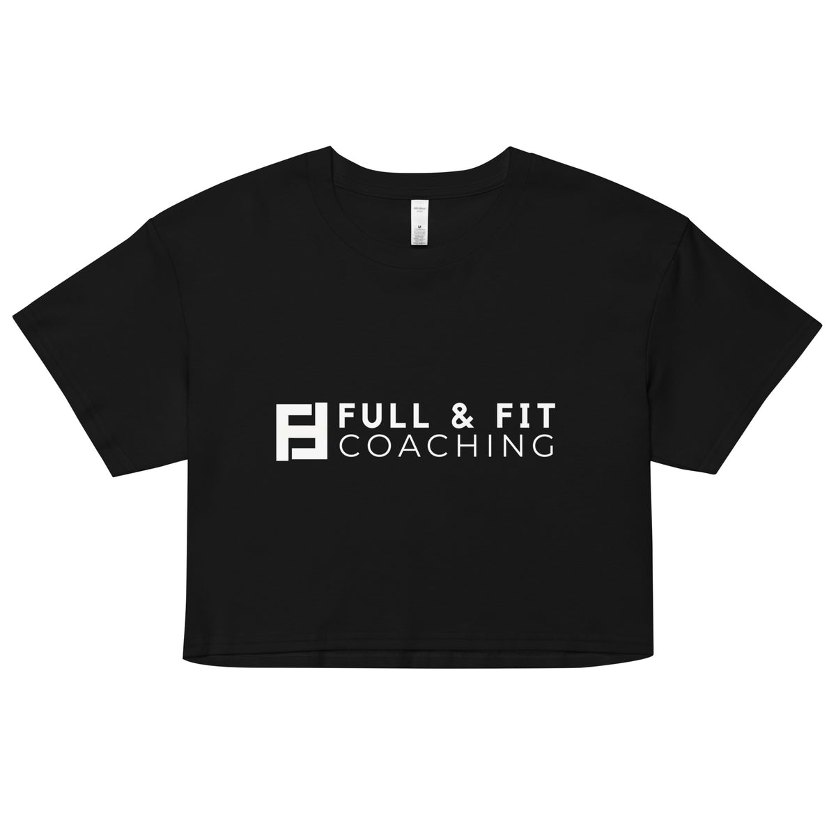 Women’s Crop Top (White Logo)