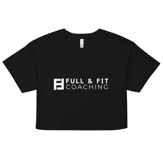 Women’s Crop Top (White Logo)
